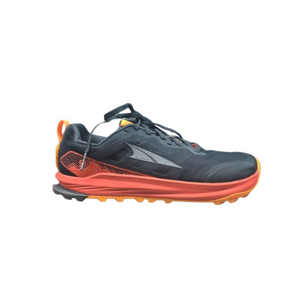 Altra Men's Lone Peak 9 Zero‑Drop Trail Running Shoes -Black/Red